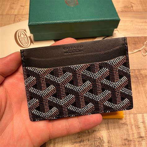 saint suplice goyard|Goyard card holder inside.